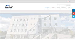 Desktop Screenshot of met-lak.com.pl